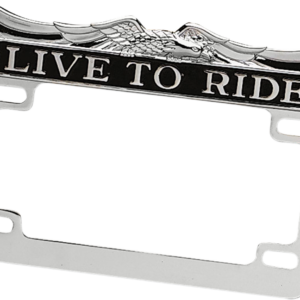 Chrome Live Ride License Frame