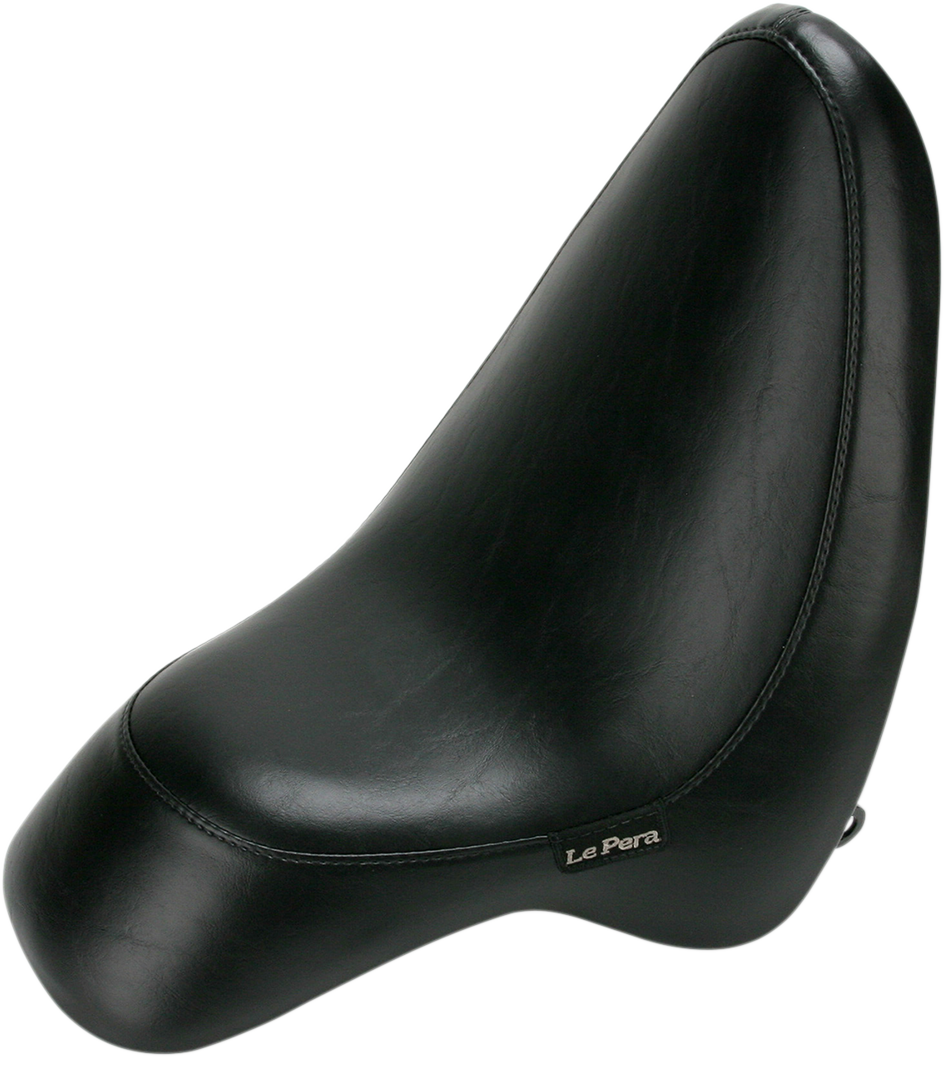 Silhouette Solo Seat - Smooth/Bullet - Black - Softail '00-'07