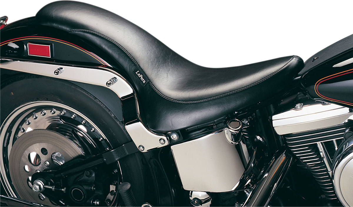 King Cobra 2-Up Seat - Black - Softail '00-'17