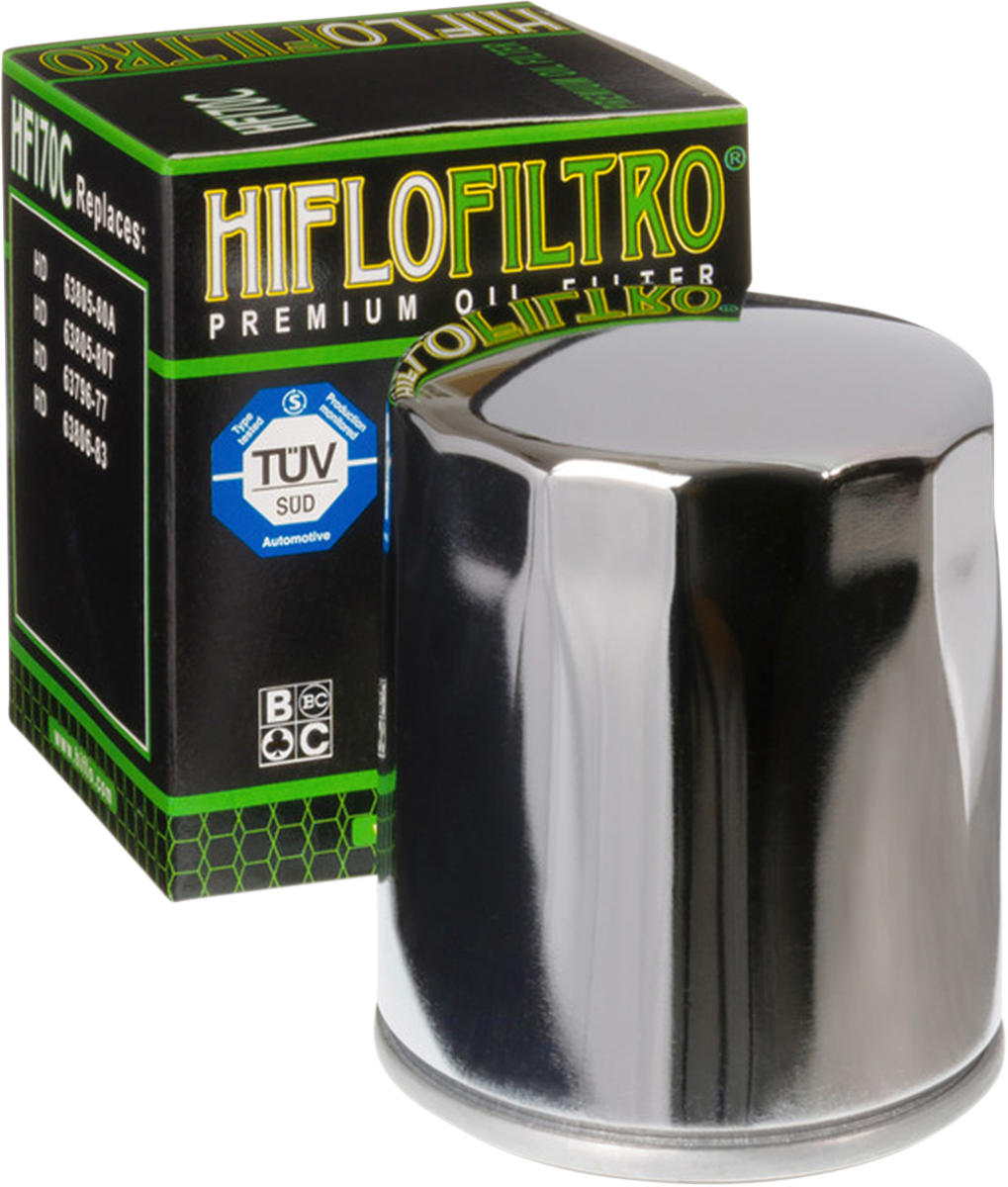 Oil Filter - Chrome