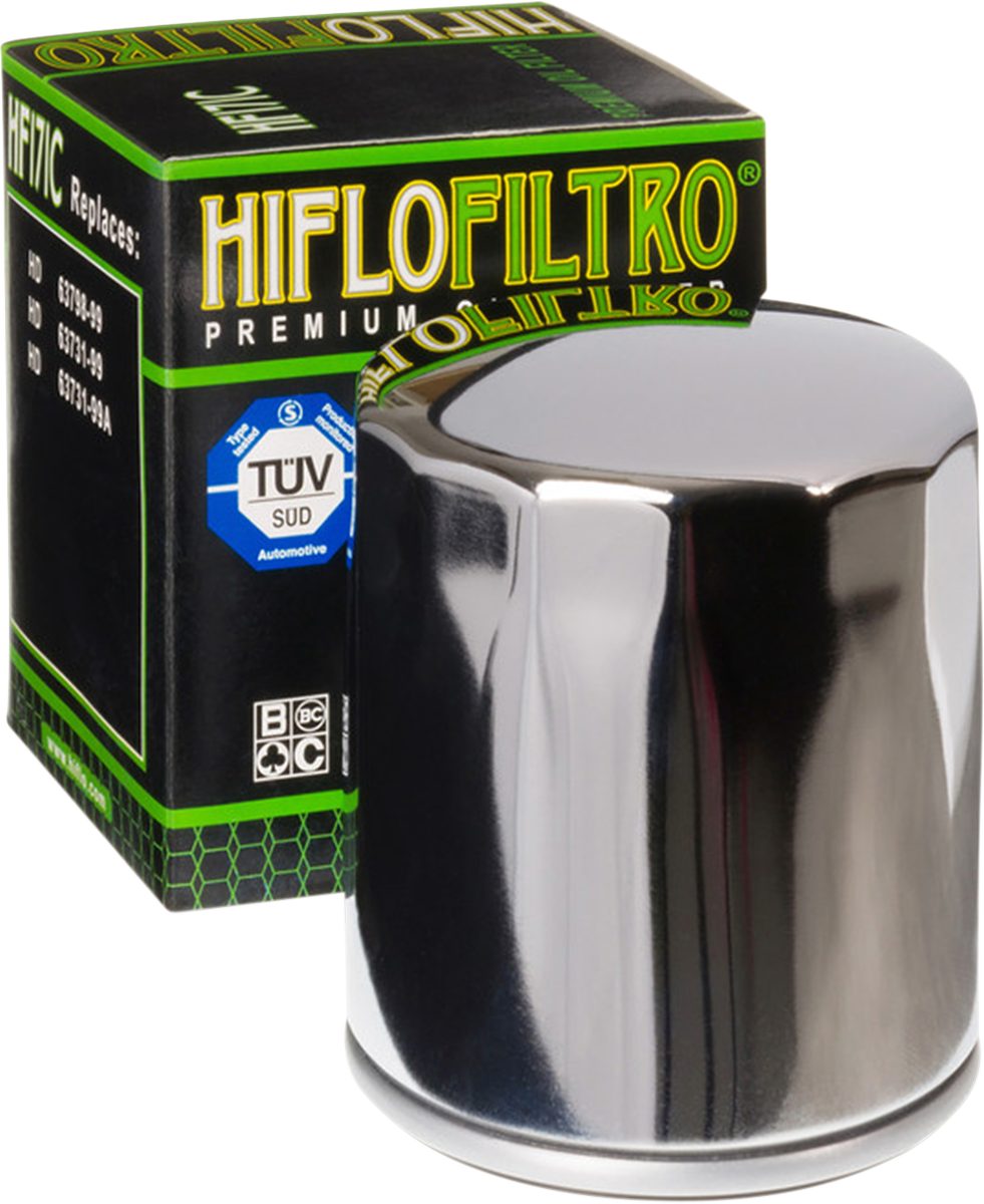 Oil Filter - Chrome