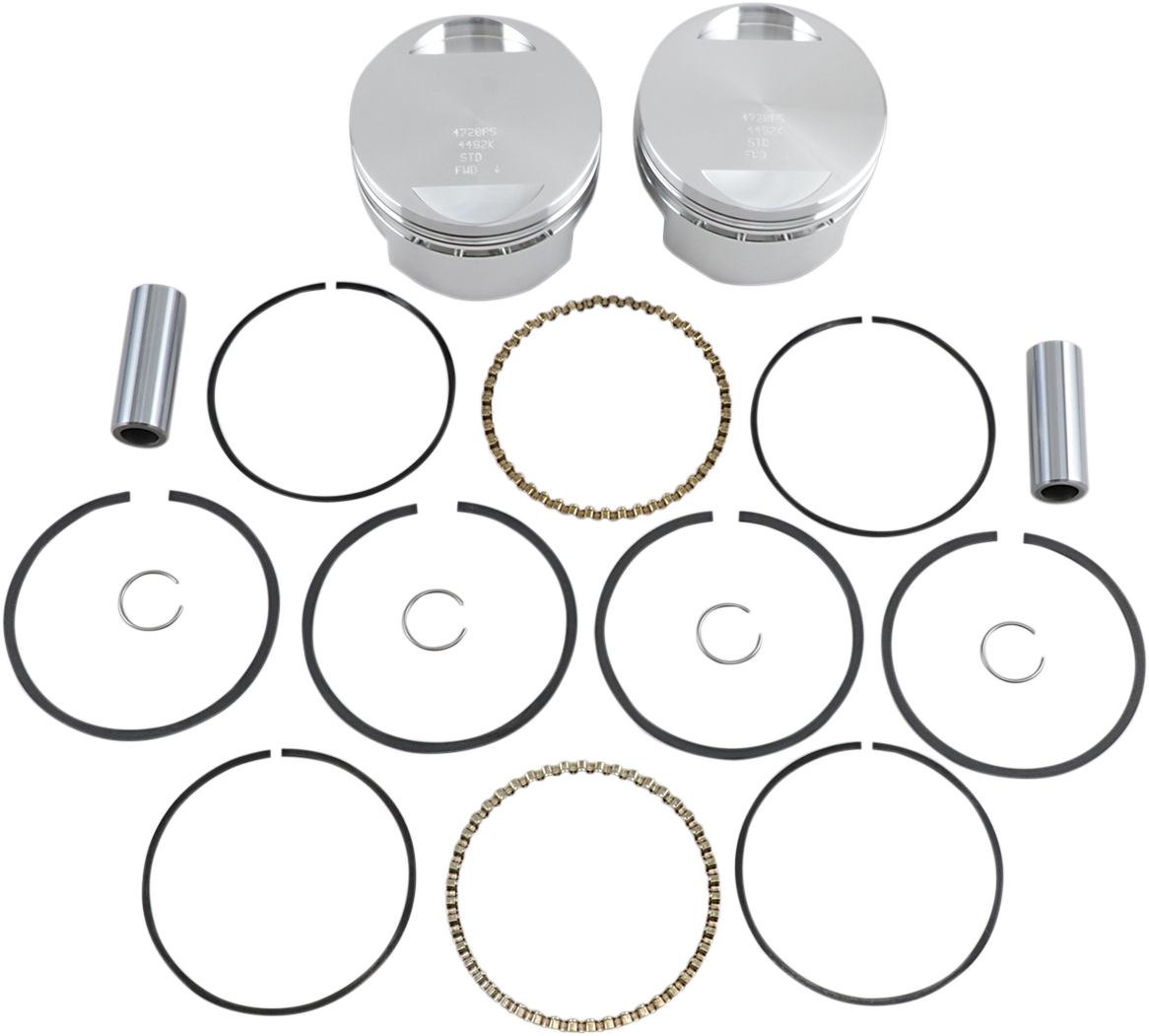 Piston Kit - Standard - XL 1200 | Buell with OEM 1200 Heads