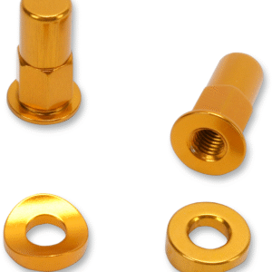 Rim Lock Nut/Spacer - Kit - Gold