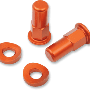 Rim Lock Nut/Spacer - Kit - Orange