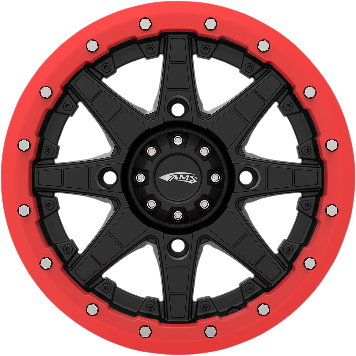 Ring Beadlock - Red - 14" - Image 4