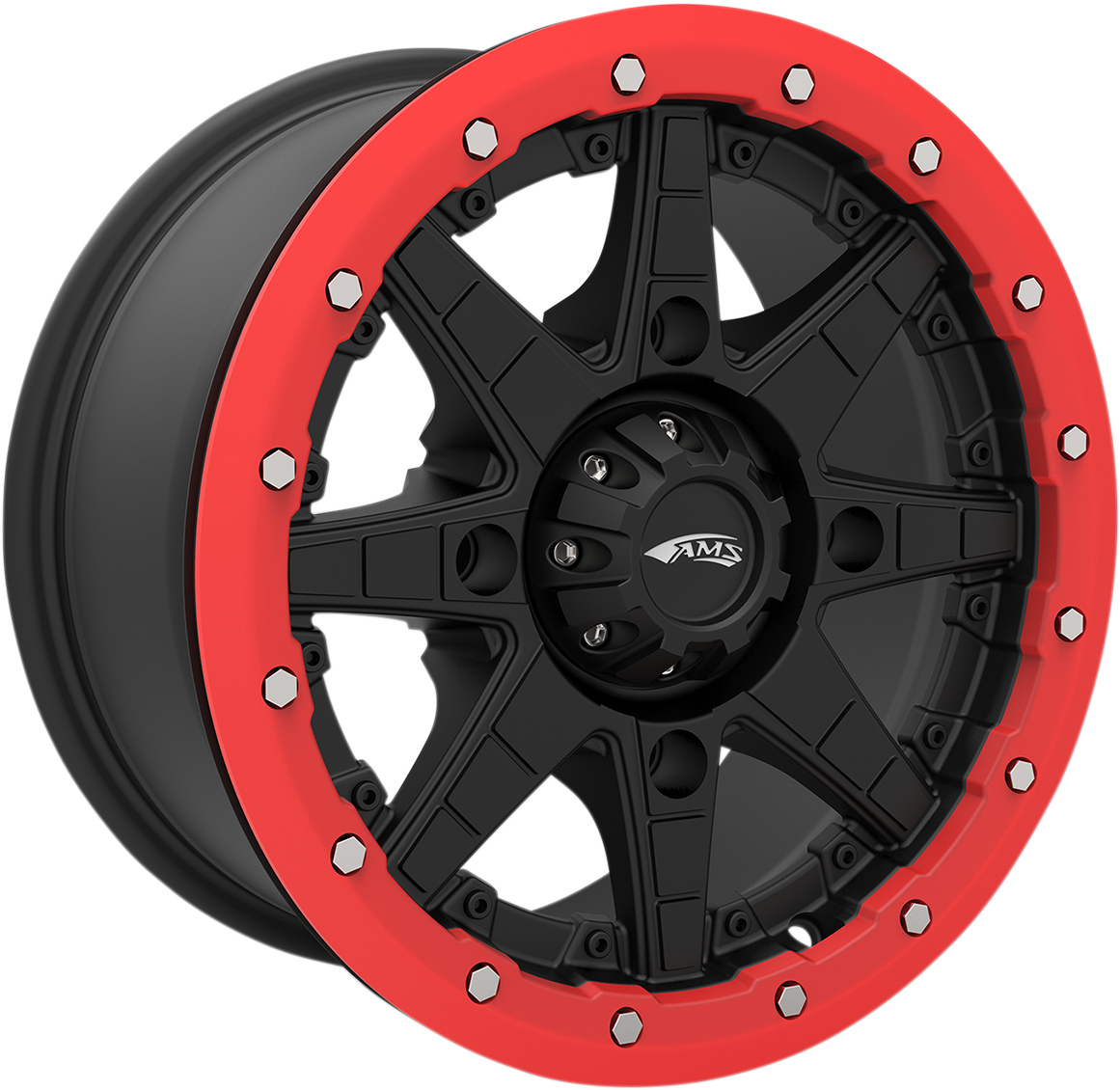 Ring Beadlock - Red - 15" - Image 2