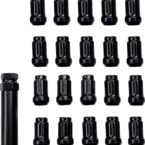 Lug Nut - Black - 12 mm