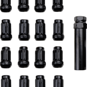 Lug Nut - Black - 12 mm