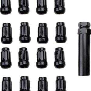 Lug Nut - Black - 12 mm