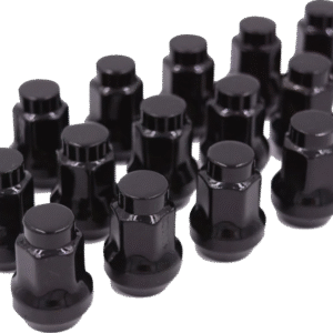 Lug Nuts - Conical - 3/8"-24 - Black