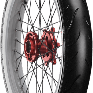Tire - Cobra Chrome AV91 - Front - 150/80R16 - Wide Whitewall - 71V