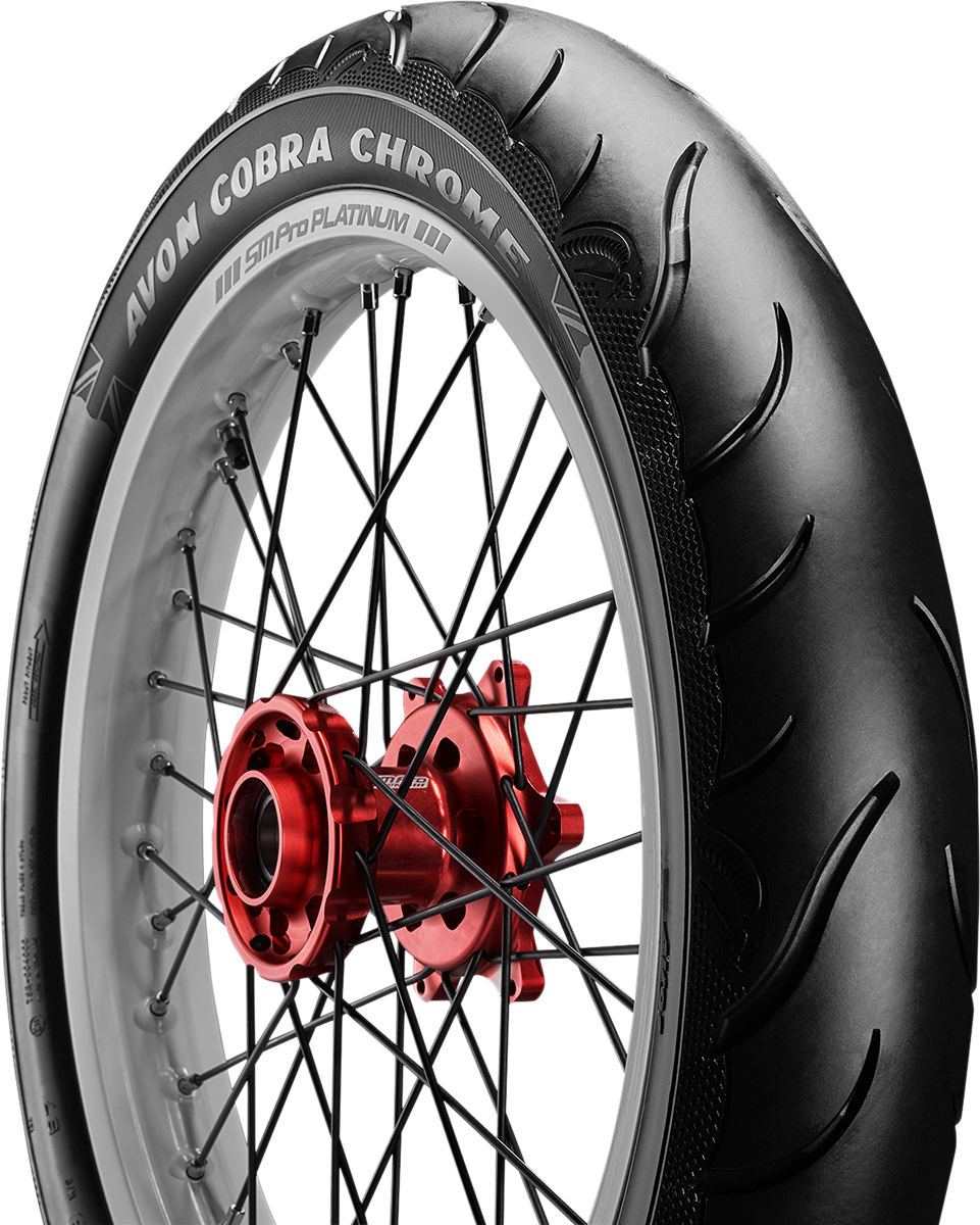 Tire - Cobra Chrome AV91 - Front - 130/70R18 - 63V - Image 4