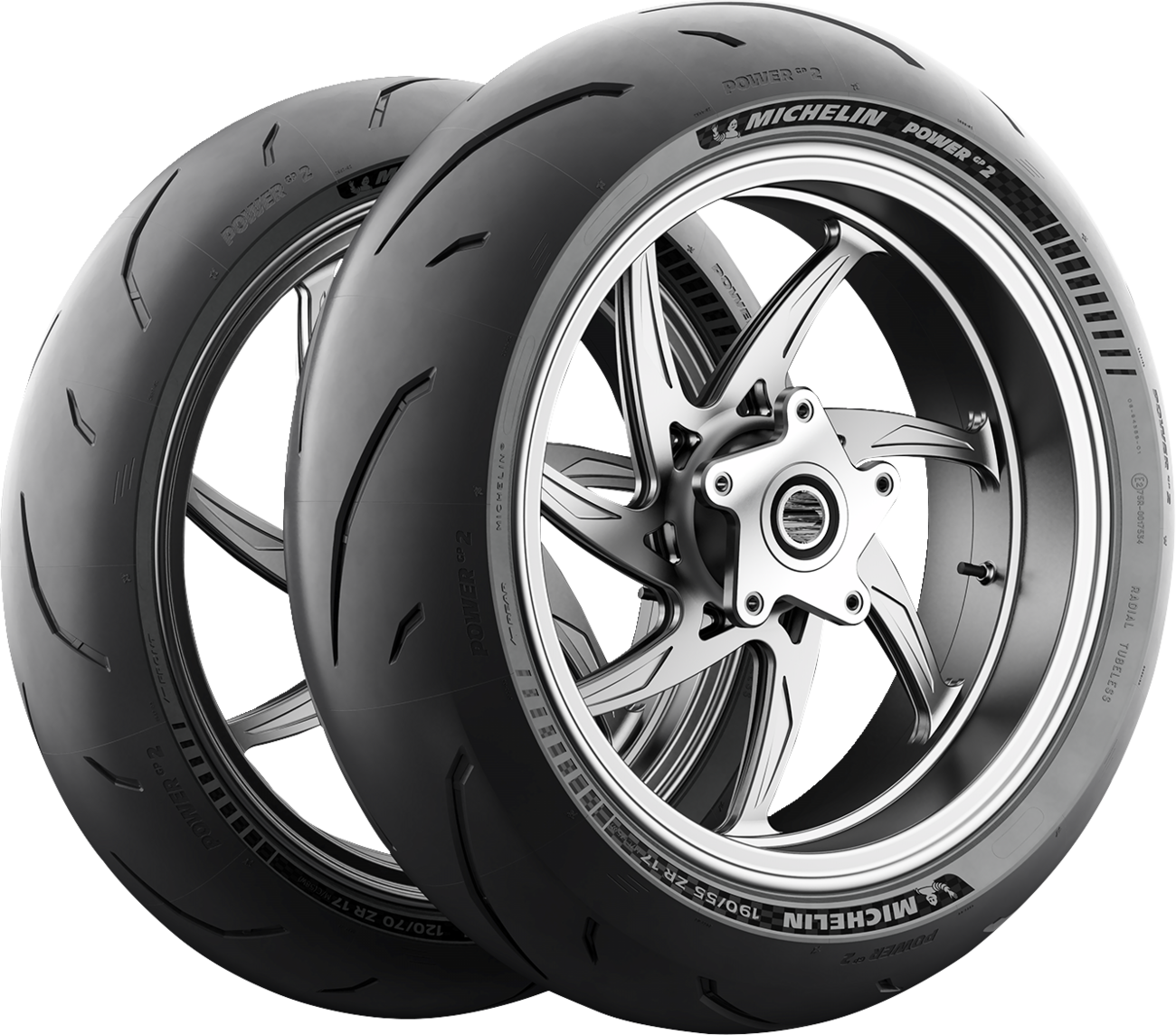 Tire - Power GP2 - Rear - 180/55ZR17 - (73W) - Image 4