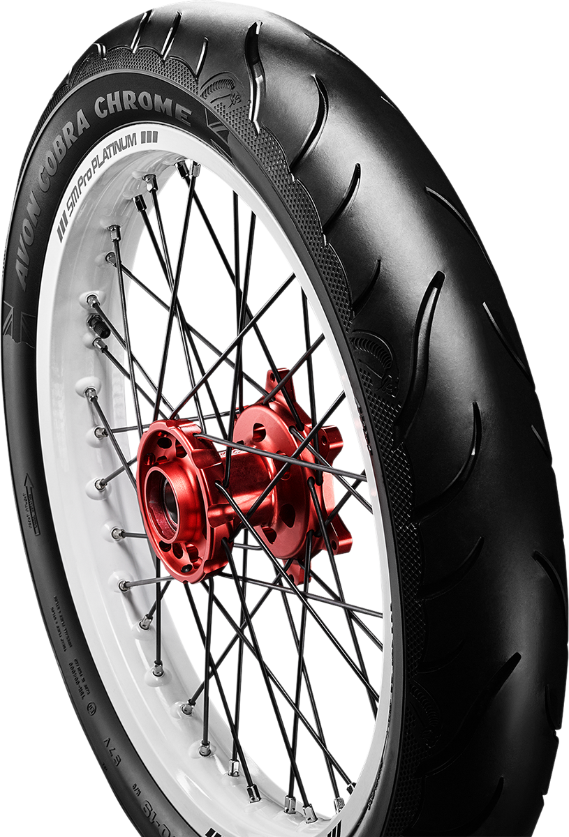 Tire - Cobra Chrome AV91 - Front - 110/90-19 - 62H - Image 2