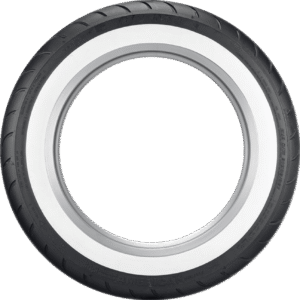 Tire - American Elite - Rear - 180/65B16 - Wide Whitewall - 81H