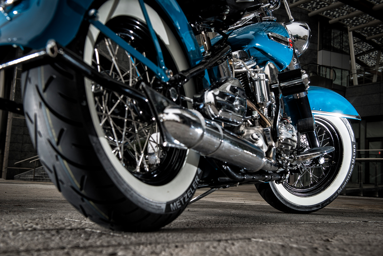 Tire - ME 888 Marathon™ Ultra - Rear - MU85B16 - Wide Whitewall - 77H - Image 3