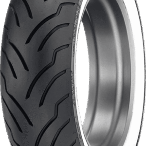 Tire - American Elite - Rear - MT90B16 - Wide Whitewall - 74H
