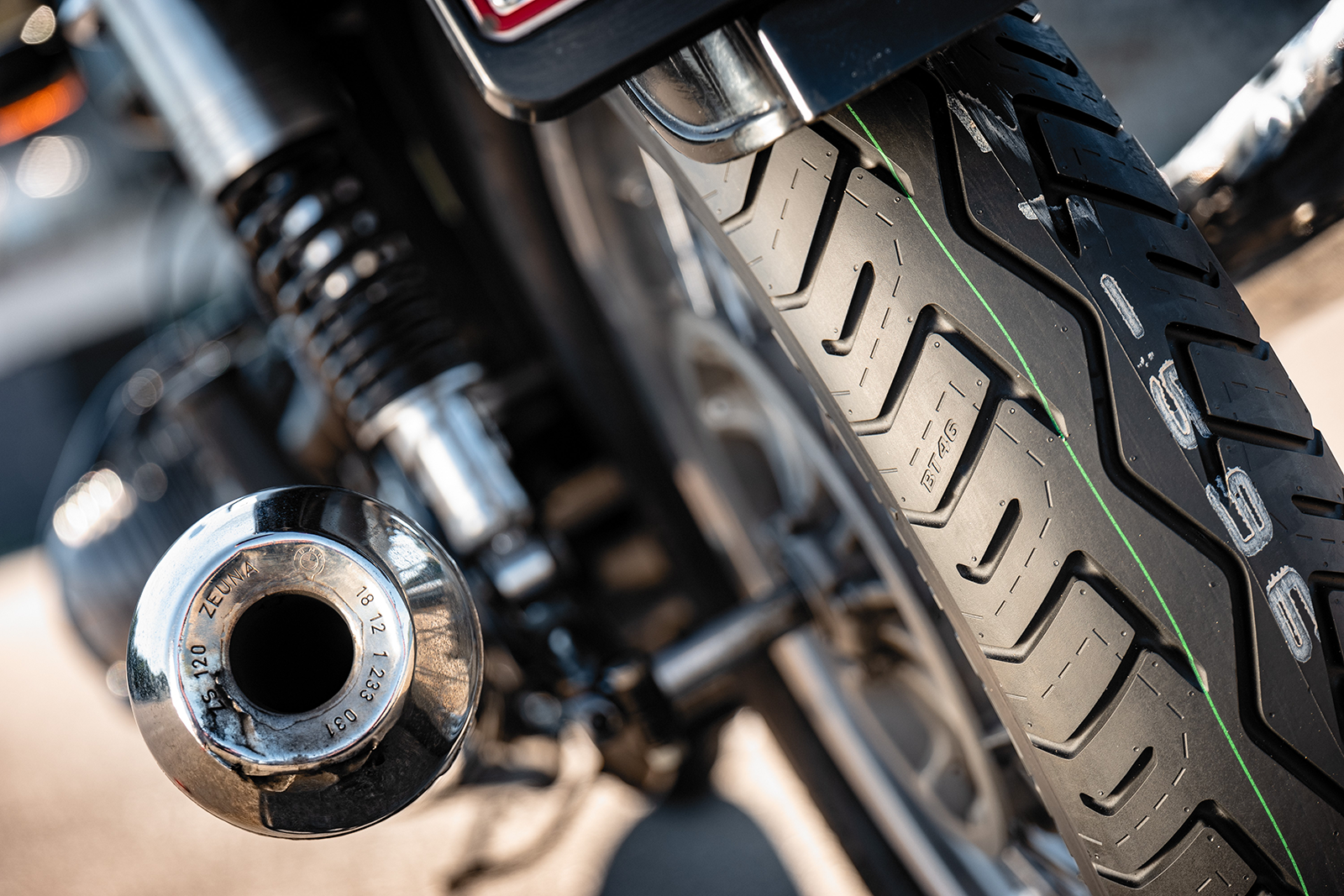 Tire - Battlax BT-46 - Rear - 150/80-16 - 71V - Image 4