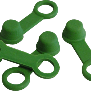 Brake Bleeder Caps - Green - 4-Pack