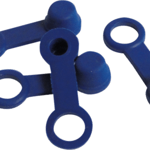 Brake Bleeder Caps - Blue - 4-Pack