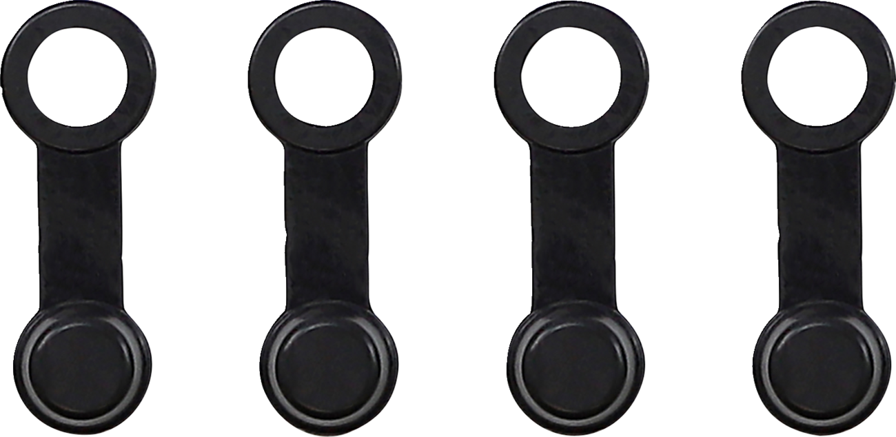 Brake Bleeder Caps - Black - 4-Pack
