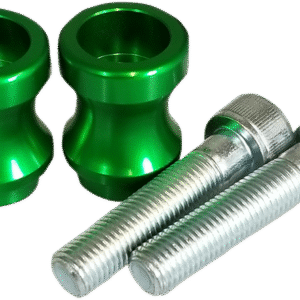 Swingarm Spool - Green - 10 mm