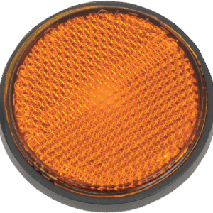 Reflector - Adhesive Back - Amber