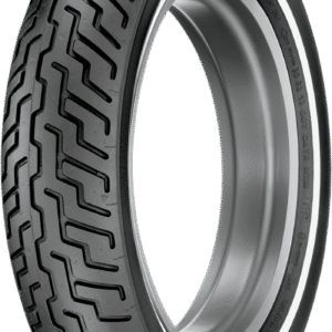 Tire - D402 - Front - MT90-16 - Narrow Whitewall - 72H