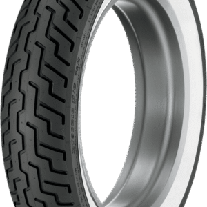 Tire - D402 - Front - MT90-16 - Wide Whitewall - 72H