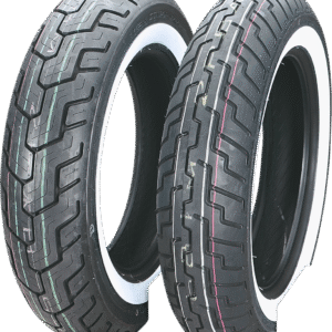 Tire - D404 - Front - 150/80-16 - Wide Whitewall - 71H