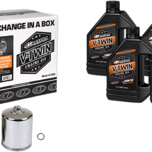 Evo/XL Quick Oil Change Kit - Chrome Filter