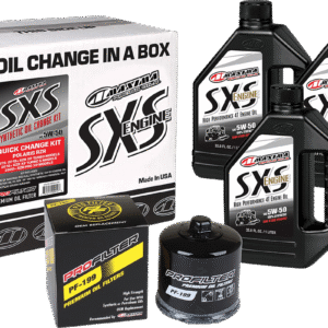 SXS Synthetic Oil Change Kit - Polaris Turbo - 5W-50