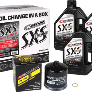 SXS Synthetic Oil Change Kit - Polaris Turbo - 10W-50