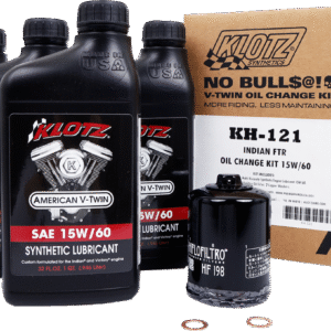 Oil Change Kit - Indian FTR - 15W-60