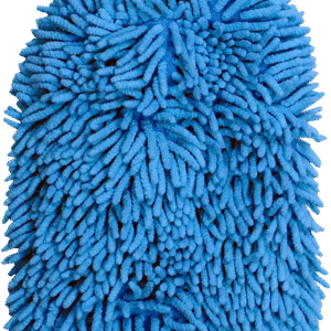 Microfiber Wash Mitt - Blue