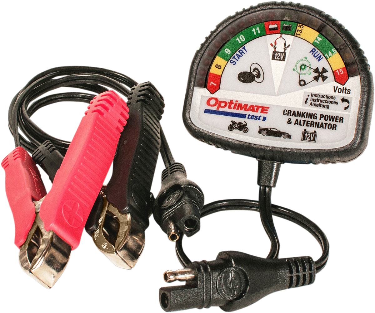 Battery Charging System/Alternator Tester - Pocket - Battery Clip/12V