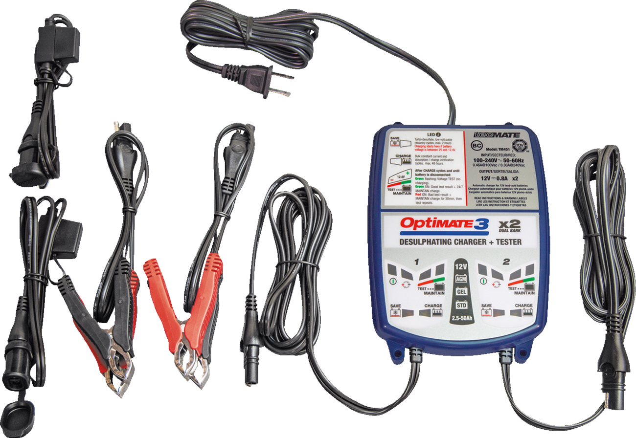 Battery Charger/Maintainer - 2-Bank