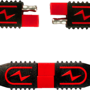 Eyelet Connector - Battery - Wire Terminal - Black/Red - 20 Pack