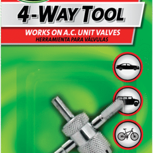 Tire Valve Tool - 4-Way