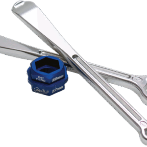 Tire Lever/Wrench - T6 - Hex - Closed End/Contoured - with Adapter - Set