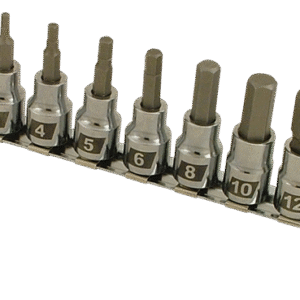 Socket Bit Set - Hex - Metric