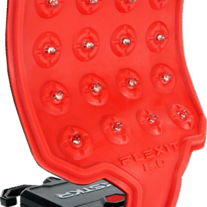 Flashlight - FLEXIT - LED - 200 Lumens - Red