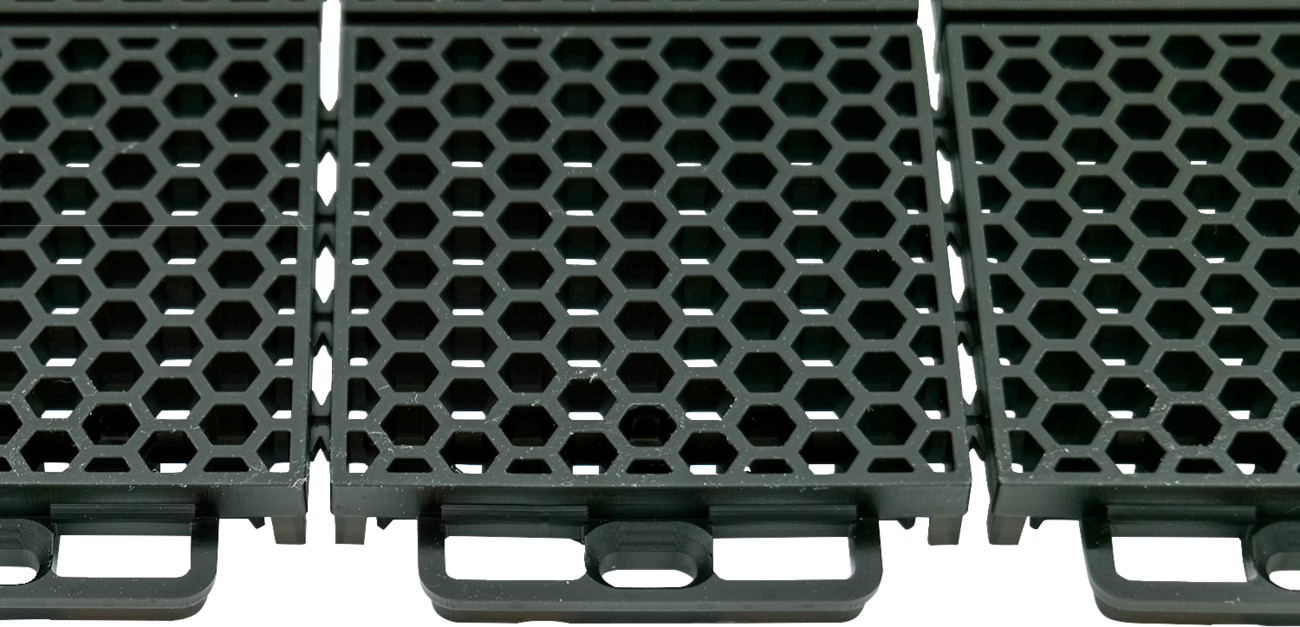 ProTech Smooth Flooring - Black - 8 pcs - Image 2
