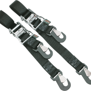 Big Daddy Tie-Down - 2" - 2 Snap-hook Ends - Black