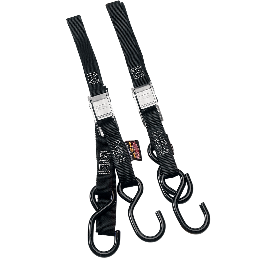 Standard Tie-Downs - 1" x 5-1/2' - Black