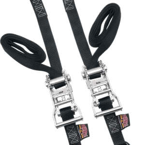 Ratchet Tie-Downs - 1" x 6' - Black