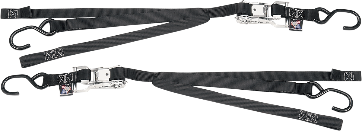 Ratchet Tie-Down - 1" x 6-1/2' - Black