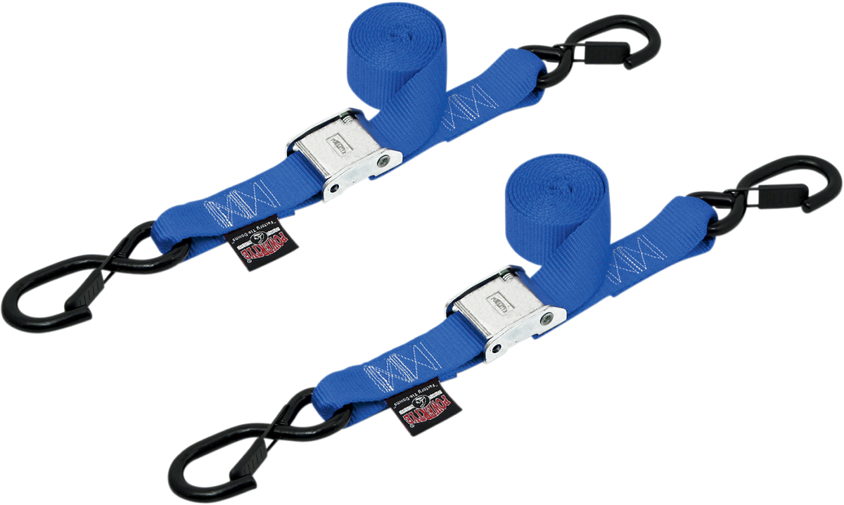 Cam Tie-Downs - 1-1/2" x 5-1/2' - Red