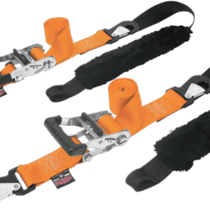 Big Daddy Tie-Down - 2" - 2 Snap-hook Ends - Sewn-in Soft-Tye - Orange