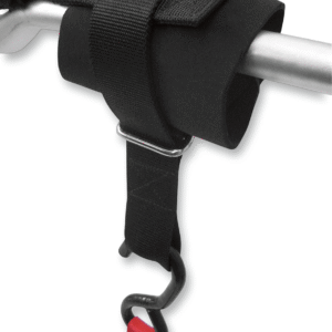 Soft Tie Handlebar Hand Cuff - Black